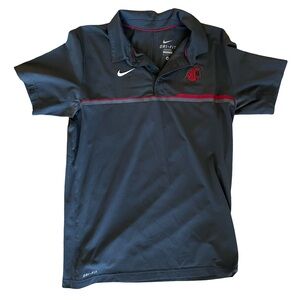 Nike Gray Polo Shirt Washington State University